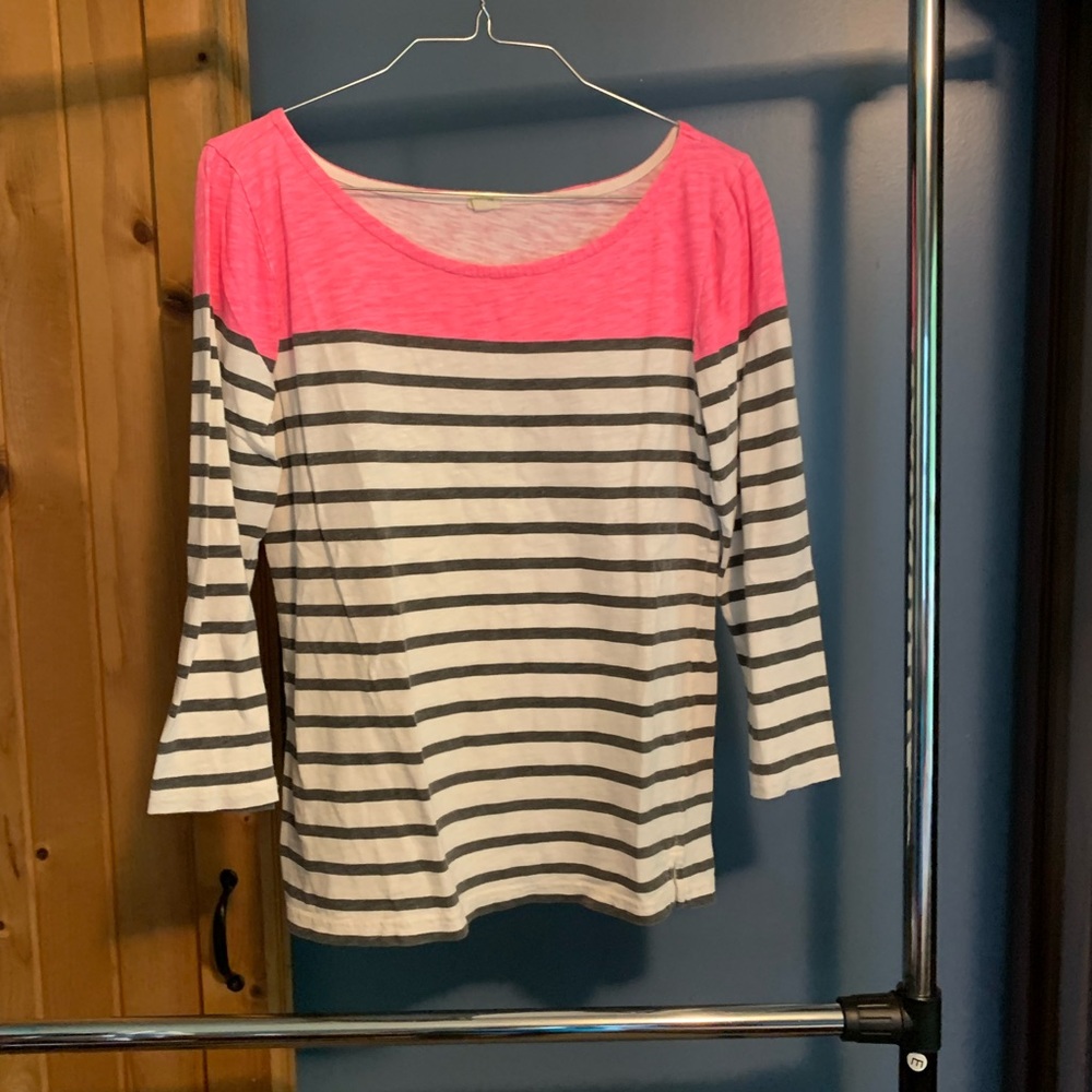 J. Crew 3/4 sleeve t-shirt
